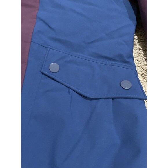 Girls REI CO-OP Peak Fleece Lined Insulated Nylon  Winter Jacket Blur Purple S 8 - Picture 3 of 15